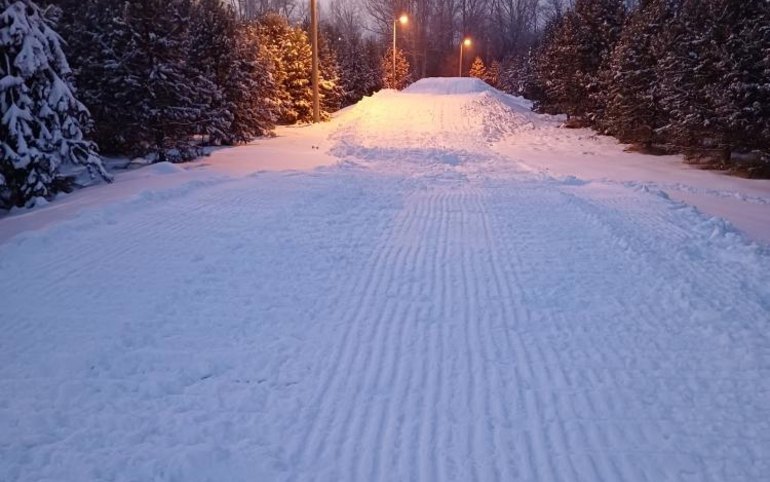 Лыжня в абаканской зоне отдыха готова