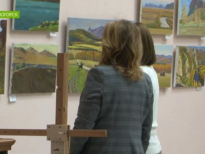 В Саяногорске гостит передвижная выставка картин знаменитых художников России
