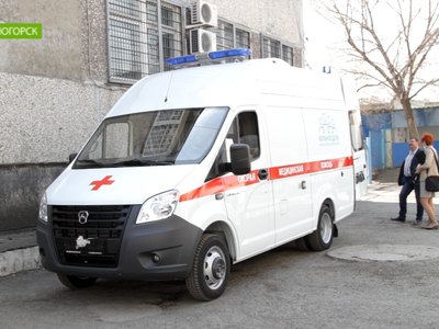 Новая машина скорой помощи появилась в Саяногорске