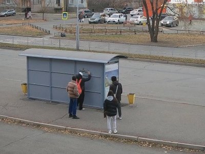 В Абакане полиция поймала уличного художника