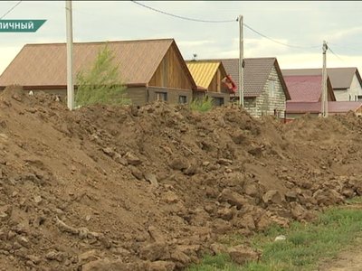Стройка нового водопровода в Зелёное злит сельчан
