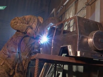 Необычные скульптуры из металла создаёт абаканец