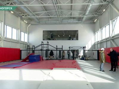 Саяногорский центр спортивных единоборств готовят к открытию
