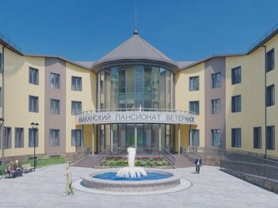 Больше похож на европейский отель, а не на дом престарелых