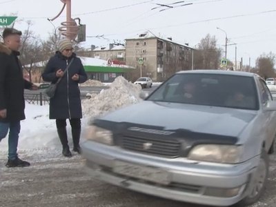 Абаканцы жалуются на опасный пешеходный переход 