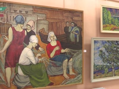 Лучшие работы фондов Абаканской галереи представлены на выстатвке