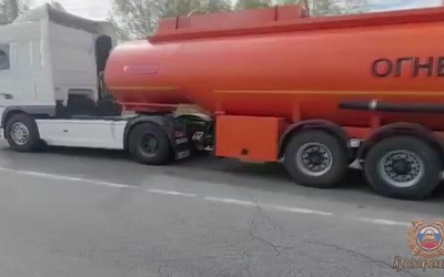 Пьяный водитель бензовоза попался в Ермаковском районе 