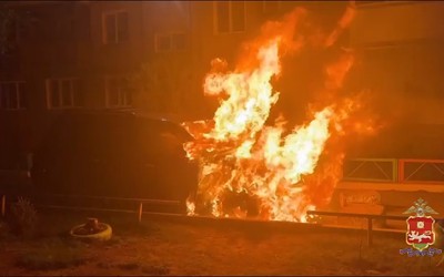 В Хакасии задержали поджигателя Лексуса 