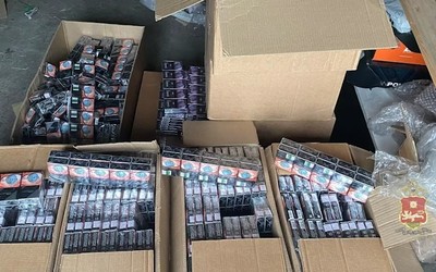 8 тысяч пачек контрафактных сигарет изъяли в Хакасии