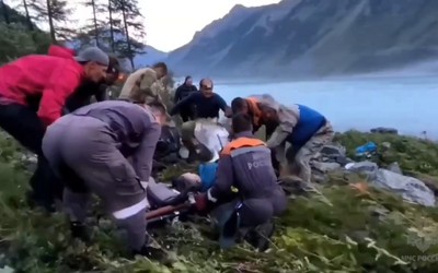 Спасатели Хакасии эвакуировали туриста на Алтае