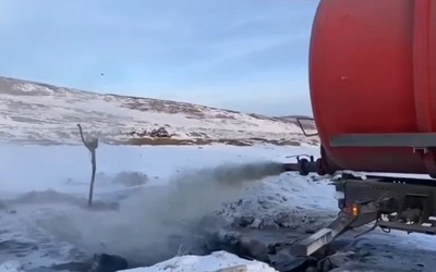 Отходы тайком сливали в Аскизском районе