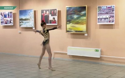100 юных гимнасток Абакана в субботу будут учиться рисовать картины