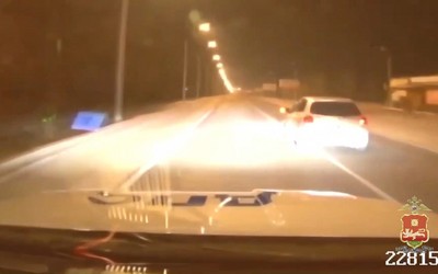 Ночную погоню с автополицией устроил пьяный абаканец 