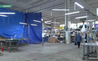 На Центральном рынке в Абакане ремонтируют пол