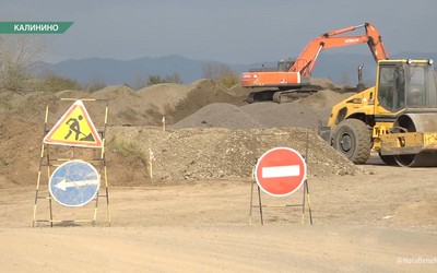 Дорожники в Калинино принялись за финальный участок объездной в Абакан