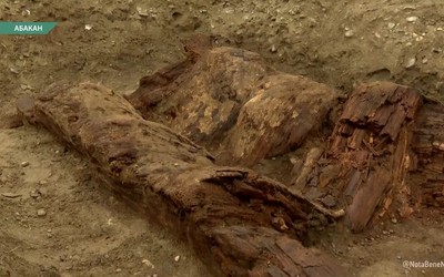 Древнее захоронение, возрастом тысячу семьсот лет нашли археологи в Абакане