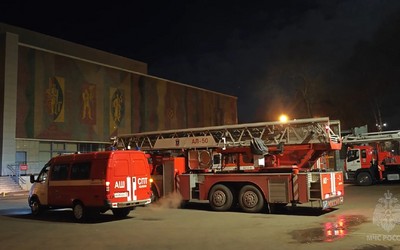 Пожар в театре Лермонтова тушили в Абакане