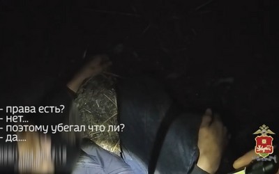 17-летний пьяный подросток в Ширинском районе прятался от автоинспекторов на свалке