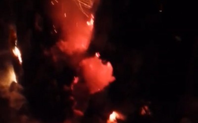 Туристы устроили пожар в Ергаках