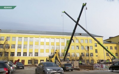 На следующей неделе в школе №1 начнется расстановка мебели на 4-ом этаже