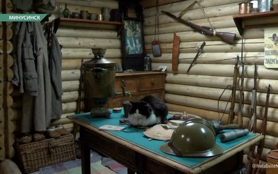 Быт офицера времён Гражданской войны воссоздал в подвале своего дома минусинец