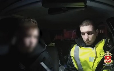 Пьяный подросток в Соленоозерном ехал в клуб и попался автоинспекторам 