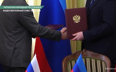 Парламенты Хакасии и ЛНР подписали соглашение о сотрудничестве