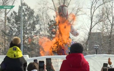 Абаканцы встретили весну традиционно
