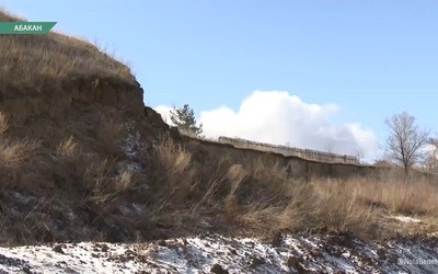 Очередной оползень был на трассе в районе Братского моста