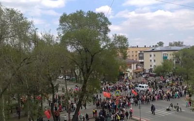 Шествие Бессмертного полка в Абакане начнется в 12:30 9 мая