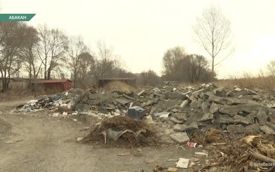 Прохожие на Торговой устали наблюдать свалку со строительным мусором