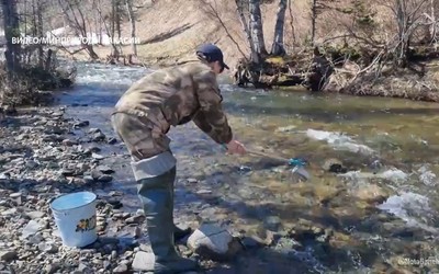 В 104 раза превышение нормы взвешенных веществ в реке Полуденка 