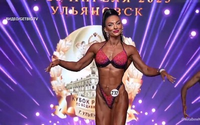 В Абакан с Чемпионата России по бодибилдингу вернулась Наталья Мельхер