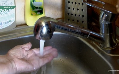 В Зелёном качество воды оставляет желать лучшего