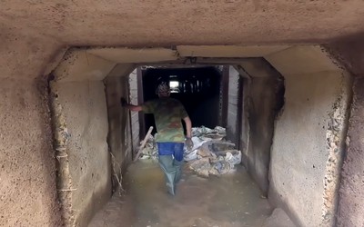Ремонт водопропускного канала на восточной дамбе Абакана начался