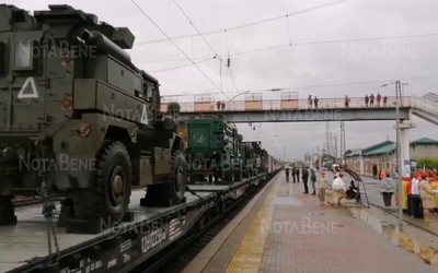 Поезд Минобороны прибыл в Абакан