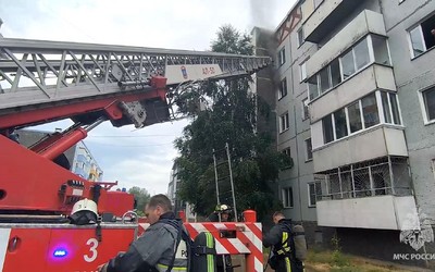 В абаканской 5-этажке взорвался аккумулятор электромотоцикла