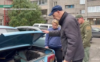 Подарил свои жигули бойцам СВО дедушка из Абакана