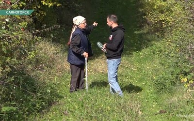 По саяногорским дачам снова бродят медведи