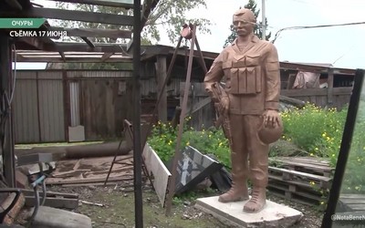 Участники локальных войн  передумали забирать скульптуру солдата у скульптора Секунды