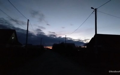 Фонари есть, но нет света на Терешковой в Чапаево