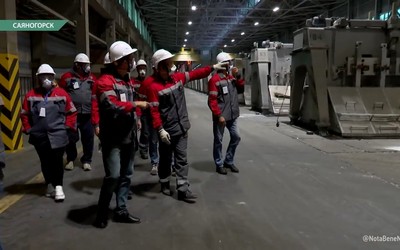 Экскурсии на Саяногорскую промплощадку РУСАЛа проходят регулярно
