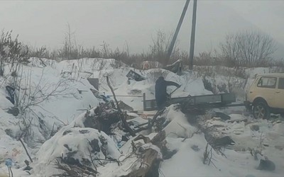 Нарушителей ловят на стихийной свалке вблизи Таштыпа