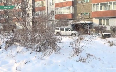 На Торосова,18 в Абакане много лет все отказываются убирать двор