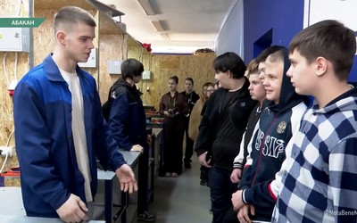 Мастер-классы для школьников провели студенты Абаканского строительного техникума