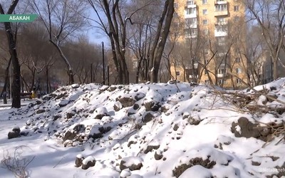 Абаканцы жалуются на беспорядок в центре столицы