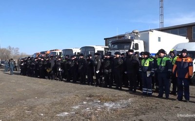 В Хакасии начались масштабные двухдневные учения по борьбе с паводками и пожарами