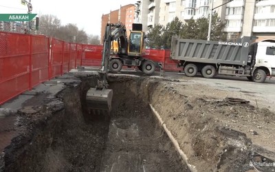 Тепловики объяснили, почему ремонт на Торосова в Абакане будет длиться несколько дней