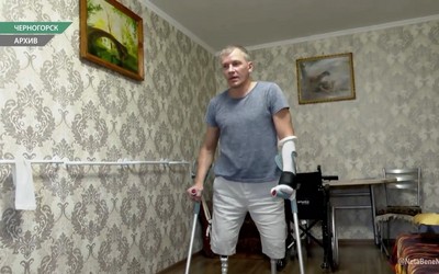 Александр Рогозинский, потерявший ноги при разборе здания, добился положенных ему выплат