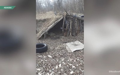 Пенсионерки нашли шалаш в абаканской зоне отдыха